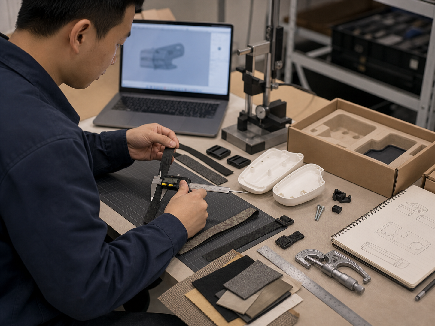 Product reverse engineering workbench with tools and samples